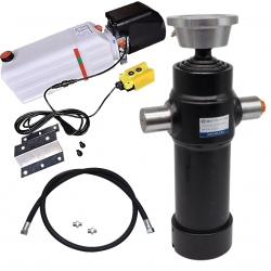 ZESTAW HYDRAULICZNY WYWROTU KIPRA 2,5m 700 mm 24V